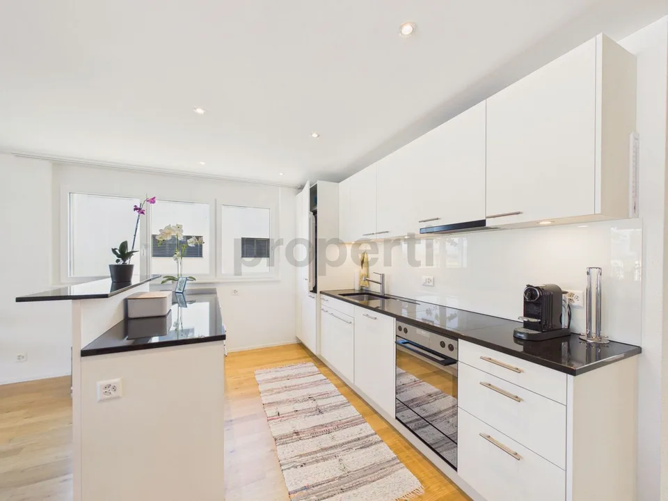 Modern 3.5-room apartment with private cellar, Galmiz