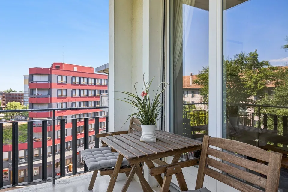 Au coeur des organisations internationales, 3 pièces avec terrasse