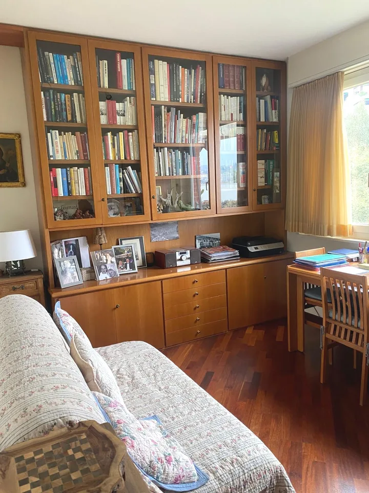 Comfortable 4-room apartment with partial lake view