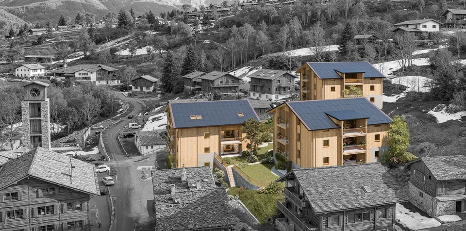 1.5-Zimmerwohnung zur Miete (Erstbezug): Neubau Hasol in Bürchen – photo 12 sur 12