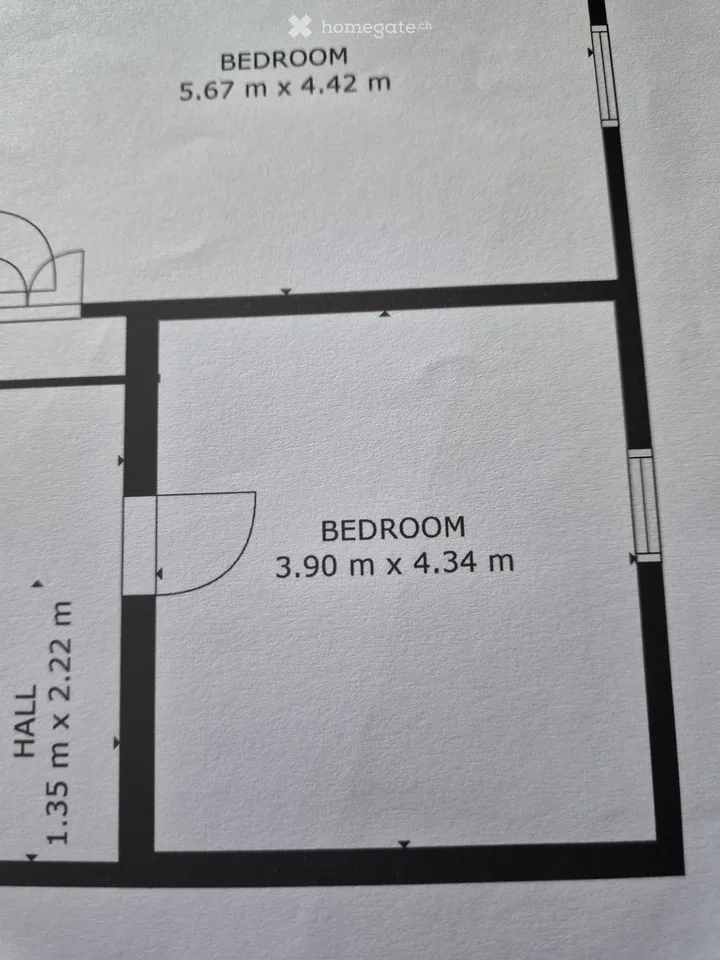 Zimmer möbliert für Wochenaufenthalt