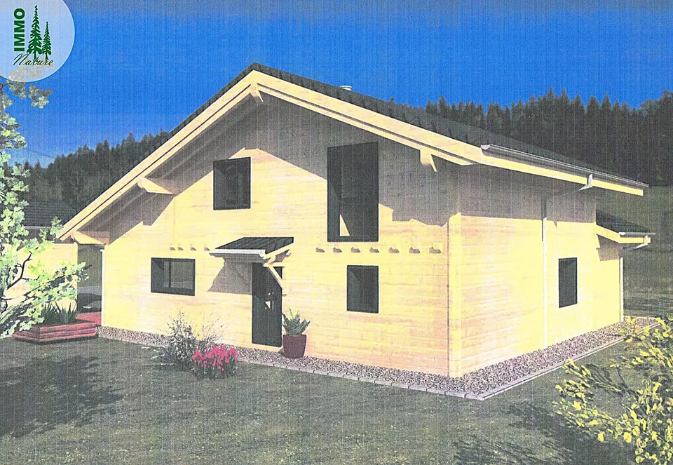 Dès 2025, à vendre six maisons/chalets au confort moderne, 3 modèles ou selon vos plans