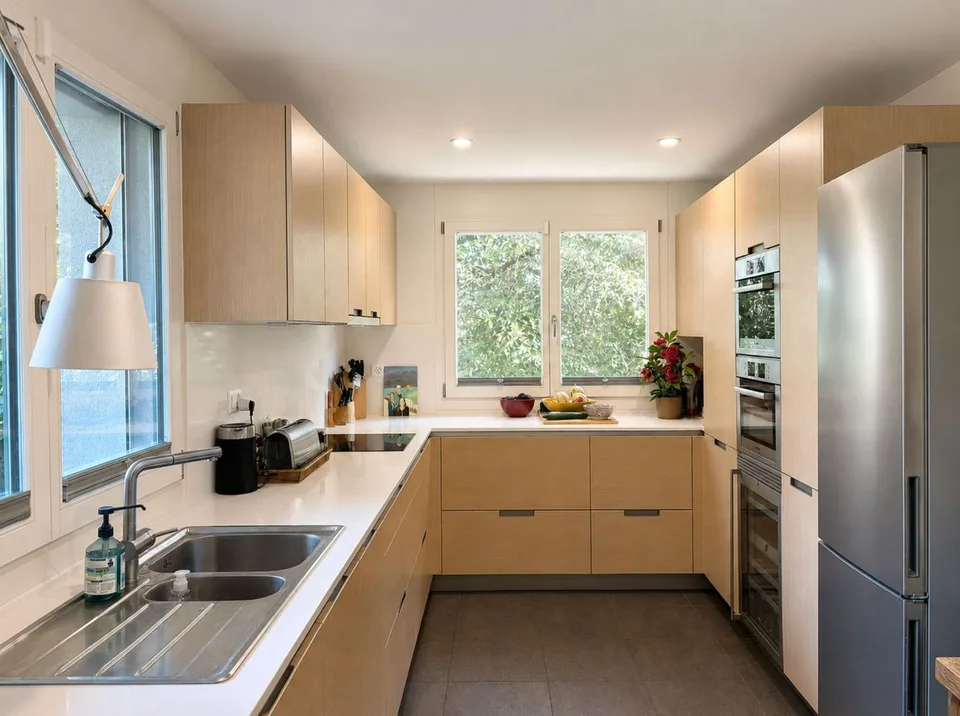 Bellissimo duplex arredato di 200 m² con giardino privato e terrazza – Chambésy