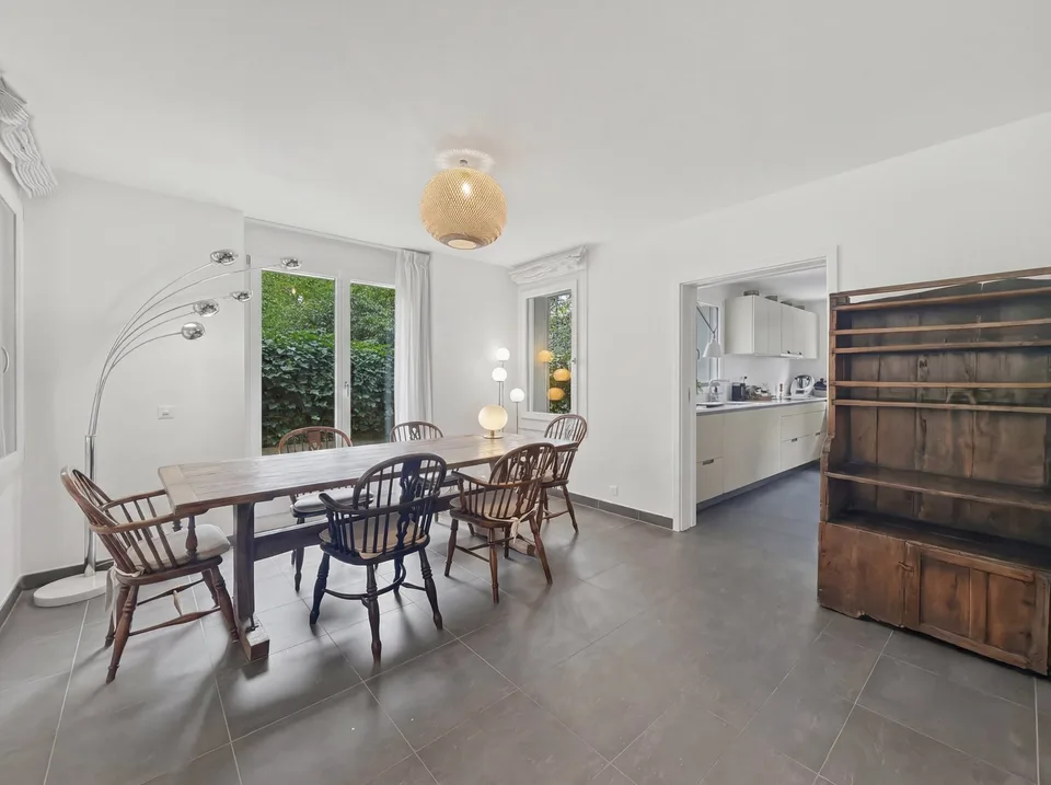 Bellissimo duplex arredato di 200 m² con giardino privato e terrazza – Chambésy