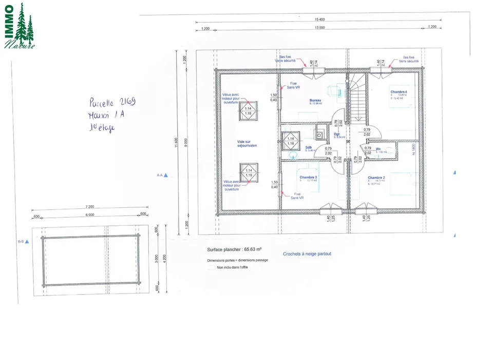 Dès 2026, à vendre six maisons/chalets au confort moderne, 3 modèles ou selon vos plans