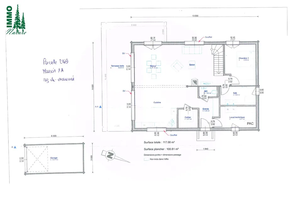 Dès 2026, à vendre six maisons/chalets au confort moderne, 3 modèles ou selon vos plans