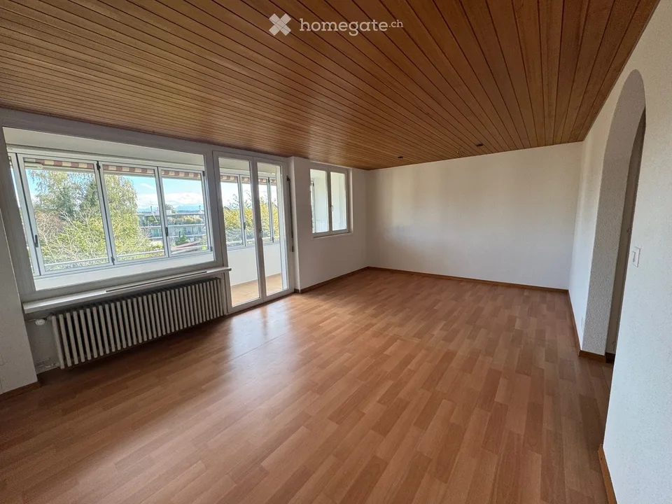 Appartamento di 3 locali luminoso con balcone e vista molto bella a distanza