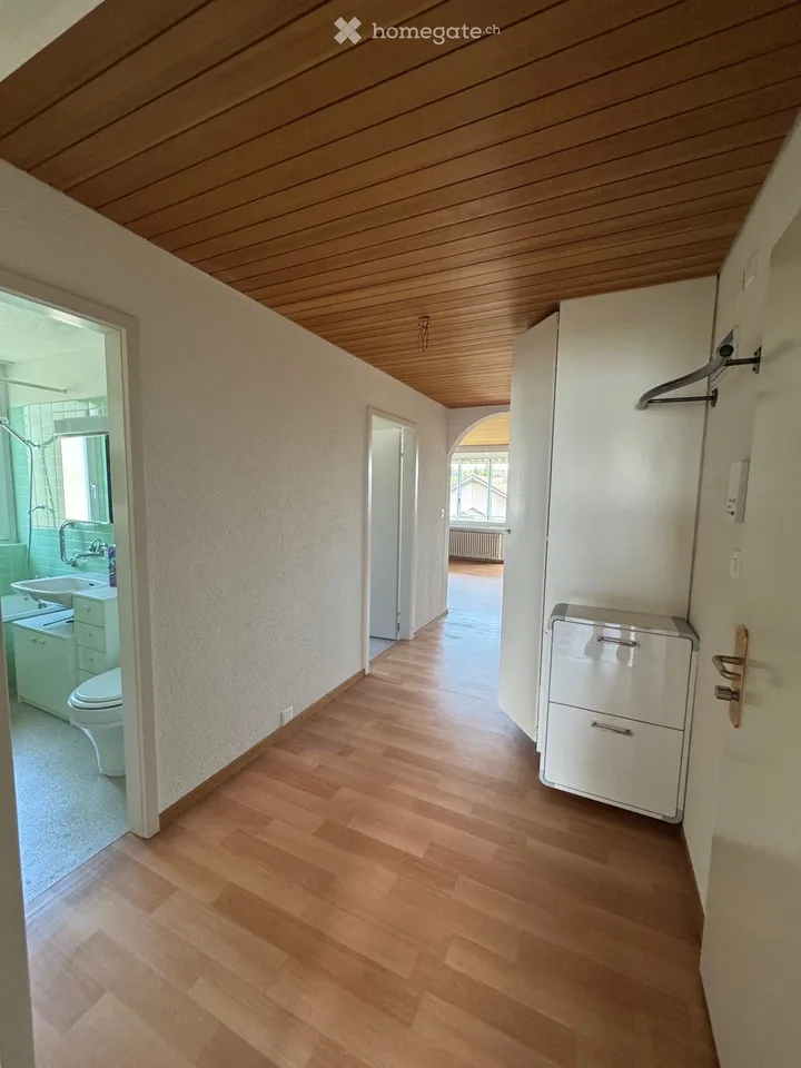 Appartamento di 3 locali luminoso con balcone e vista molto bella a distanza