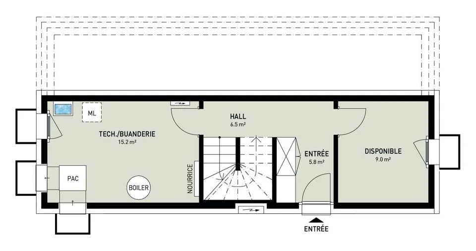 Magnifica villa individuale da costruire a Champlan – Grimisuat