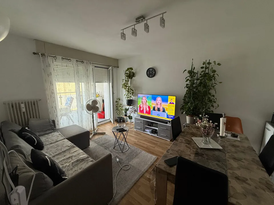 Charmantes 2-Zimmer-Wohnung mit Balkon in Cressier