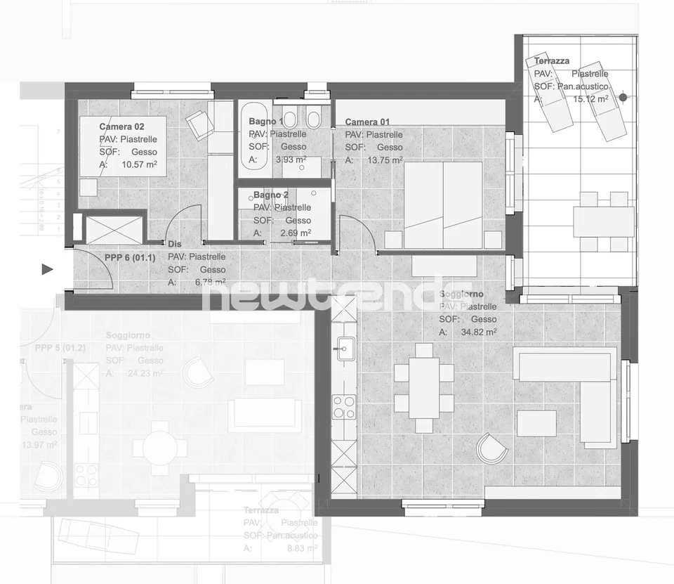 Tesserete: nouveaux 3,5 locaux dans un contexte exclusif de 8 unités – photo 12 sur 12