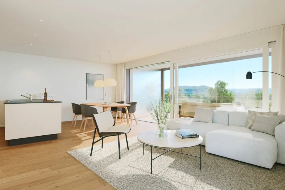 Edificio nuovo: appartamento 3,5 locali al 1° piano ovest (appartamento n. 5)