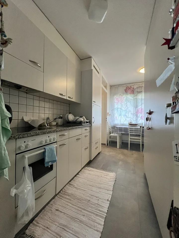 Grosszügige und helle 1-Zimmerwohnung mit Balkon