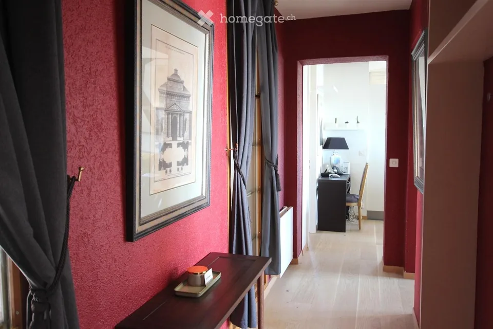Appartamento soleggiato con vista a Ginevra - 85 m2 e 2 camere da letto