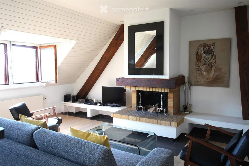 Appartamento soleggiato con vista a Ginevra - 85 m2 e 2 camere da letto