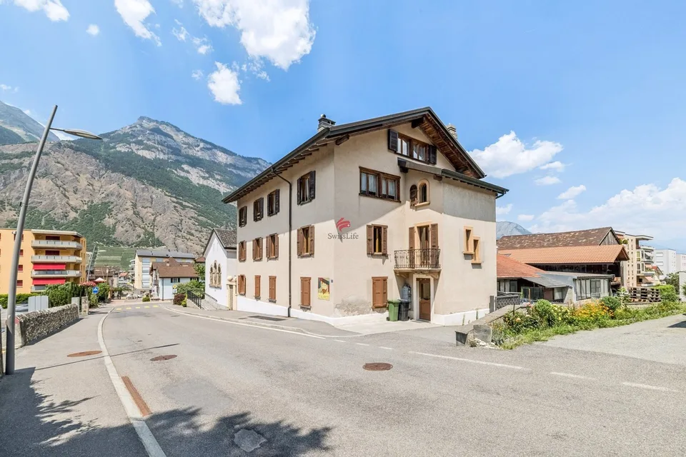 Appartement de 4,5 pièces avec mezzanine et galetas - Saxon village