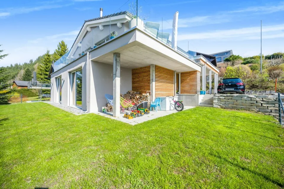 Casa unifamiliare nuova con panorama delle Prealpi, a 30 minuti da Zug