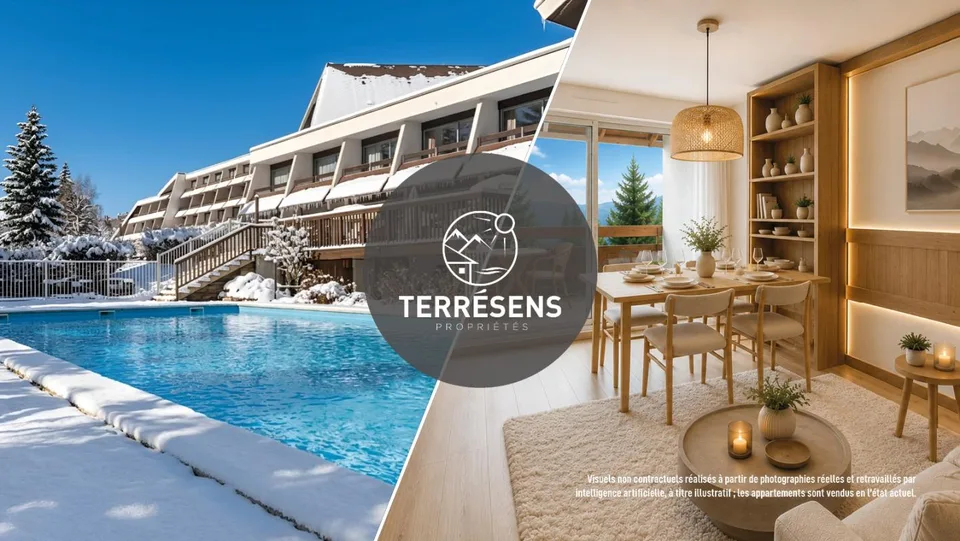 APPARTEMENT T1 (4 PERSONNES) - RÉSIDENCE LES TERRASSES DE CHANTEMERLE