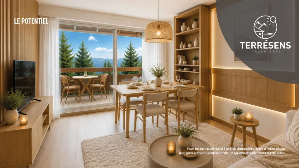 APPARTAMENTO T1 (4 PERSONE) - RESIDENCE LES TERRASSES DE CHANTEMERLE