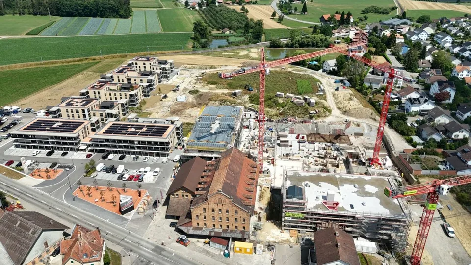 Moderne Gewerbe- & Praxisflächen an attraktiver Frequenzlage im Ziegelei-Quartier Berg TG