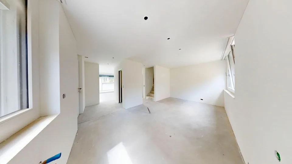 Haus B - Neubau-Doppeleinfamilienhaushälfte mit Garten & Dachterrasse