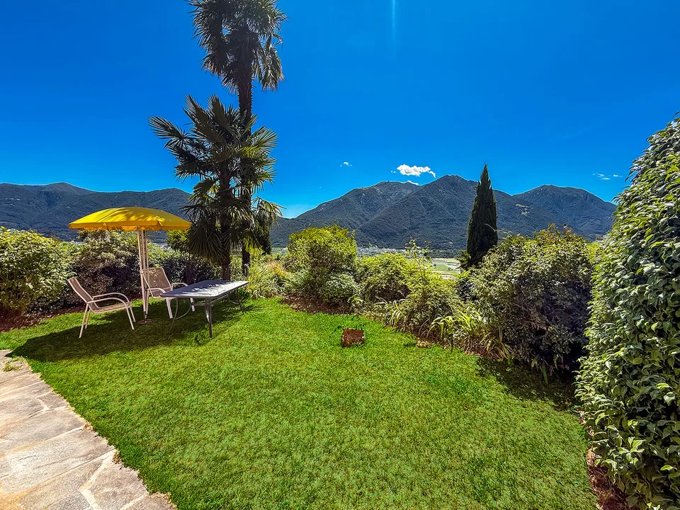 Seconda casa, Lago Maggiore, Ticino: proprietà con vista mozzafiato sul lago