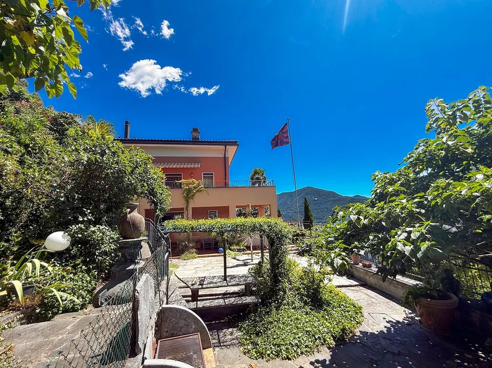 Seconda casa, Lago Maggiore, Ticino: proprietà con vista mozzafiato sul lago – foto 28 di 30
