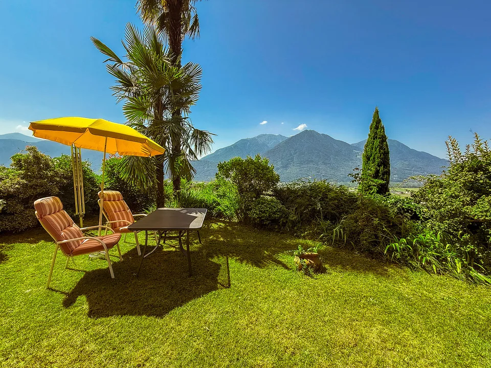 Seconda casa, Lago Maggiore, Ticino: proprietà con vista mozzafiato sul lago