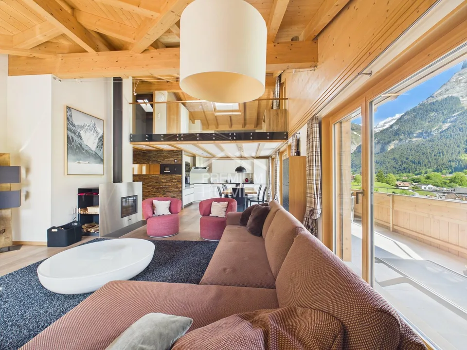 Exklusives Chalet-Penthouse mit Bergpanorama!