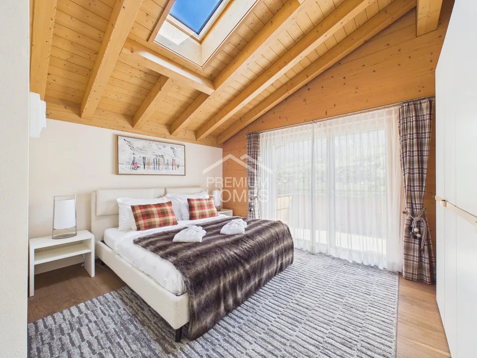 Exklusives Chalet-Penthouse mit Bergpanorama!