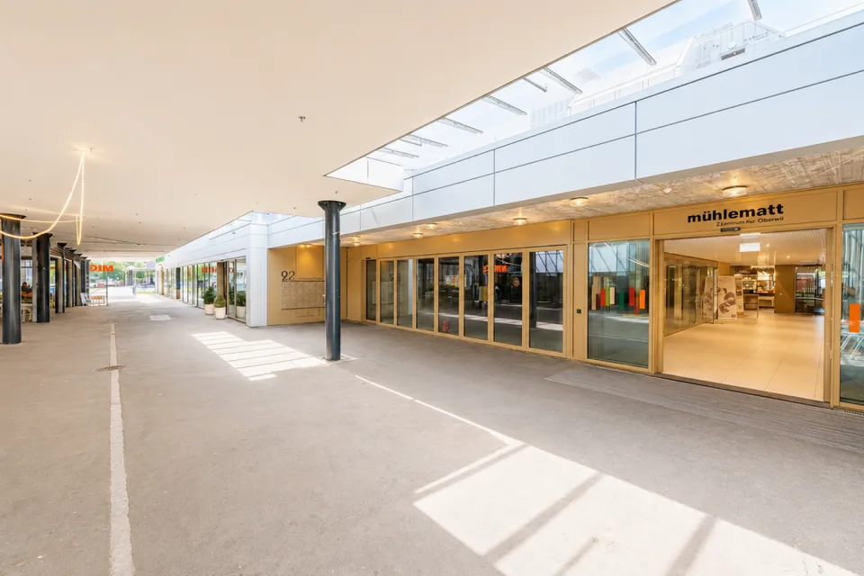 Gastrofläche im Mühlemattcenter Oberwil