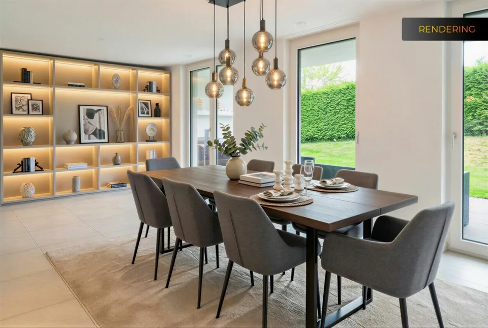 Spacious two-family house in a central location in Hausen am Albis