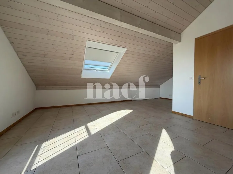 Duplex di 4.5 locali in un ambiente pacifico, a due passi dal lago, contratto di locazione a termine (1 anno)
