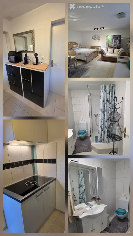 1ZIMMER möblierte 35m2 Wohnung