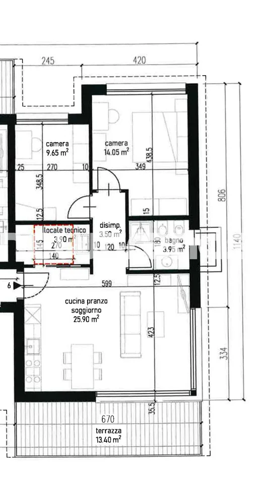 Rivera, 3,5 Zimmer Neubau in strategischer Lage – Foto 11 von 13