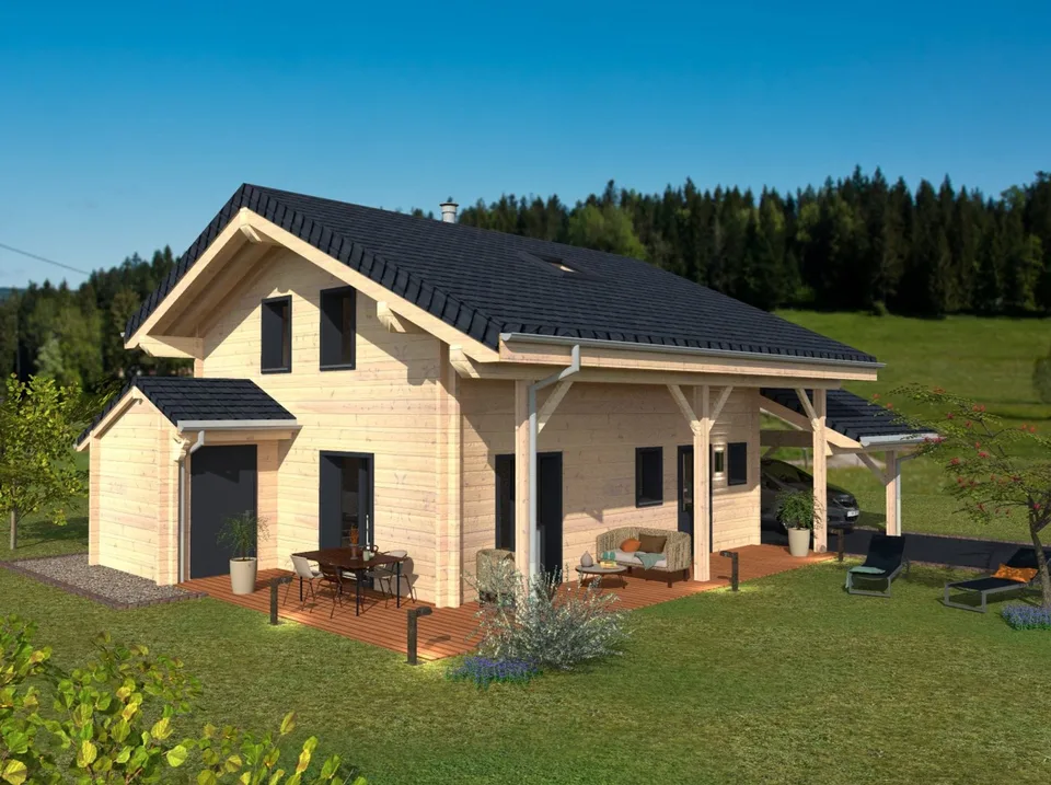A vendre aux Savagnières, 6 maisons/chalets avec tout le confort moderne, construction dès 2025