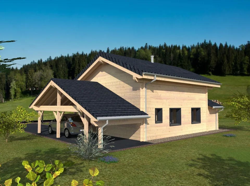 A vendre aux Savagnières, 6 maisons/chalets avec tout le confort moderne, construction dès 2025