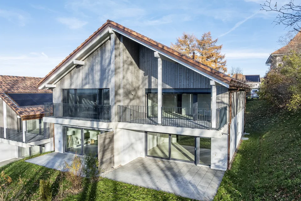 Letzte Gelegenheit - Villa 4.5 Zimmer mit wählbaren Ausstattungen – Villarlod (Gibloux, FR)