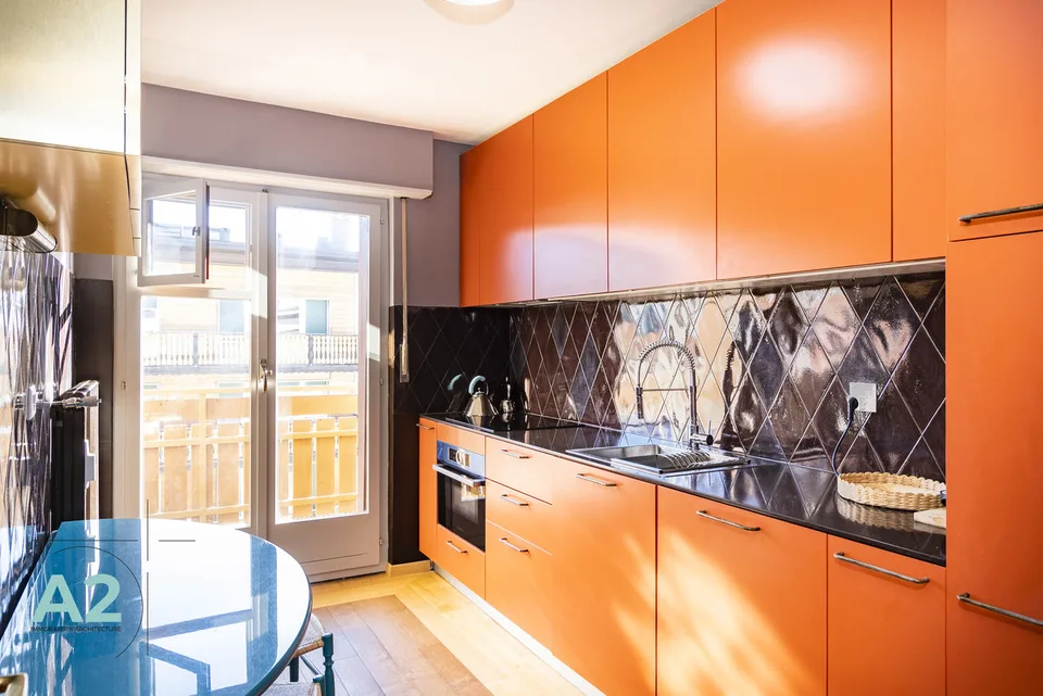 Authentische Wohnung im Zentrum von Crans