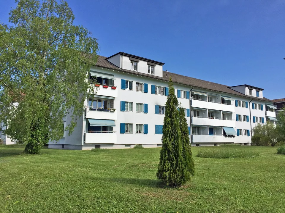 Idyllische, grüne Wohnlage an der Stadtgrenze zu Basel