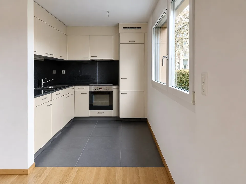 Appartement de 3.5 pièces au rez-de-chaussée