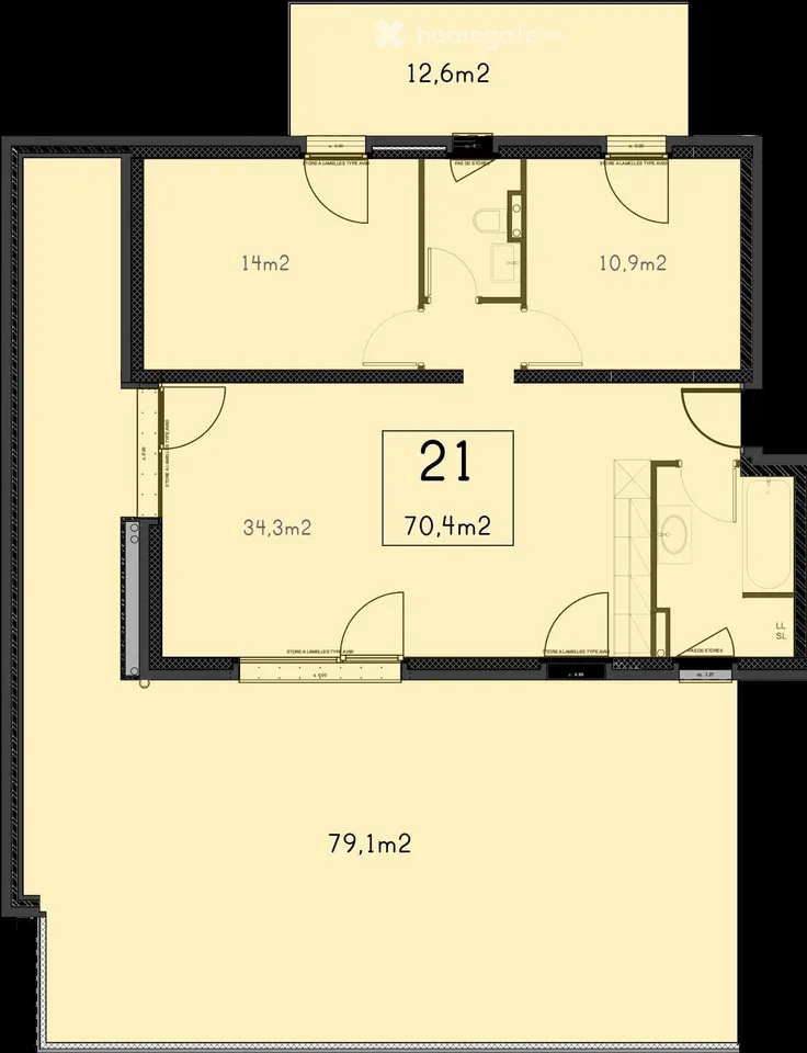 Appartamento 3,5 locali - Avenue de Derborence - 1963 Vétroz