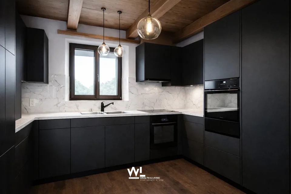 6-Zi.-Attika-Duplex mit Garten, Lift und Dachboden in Losone - hell und grosszügig