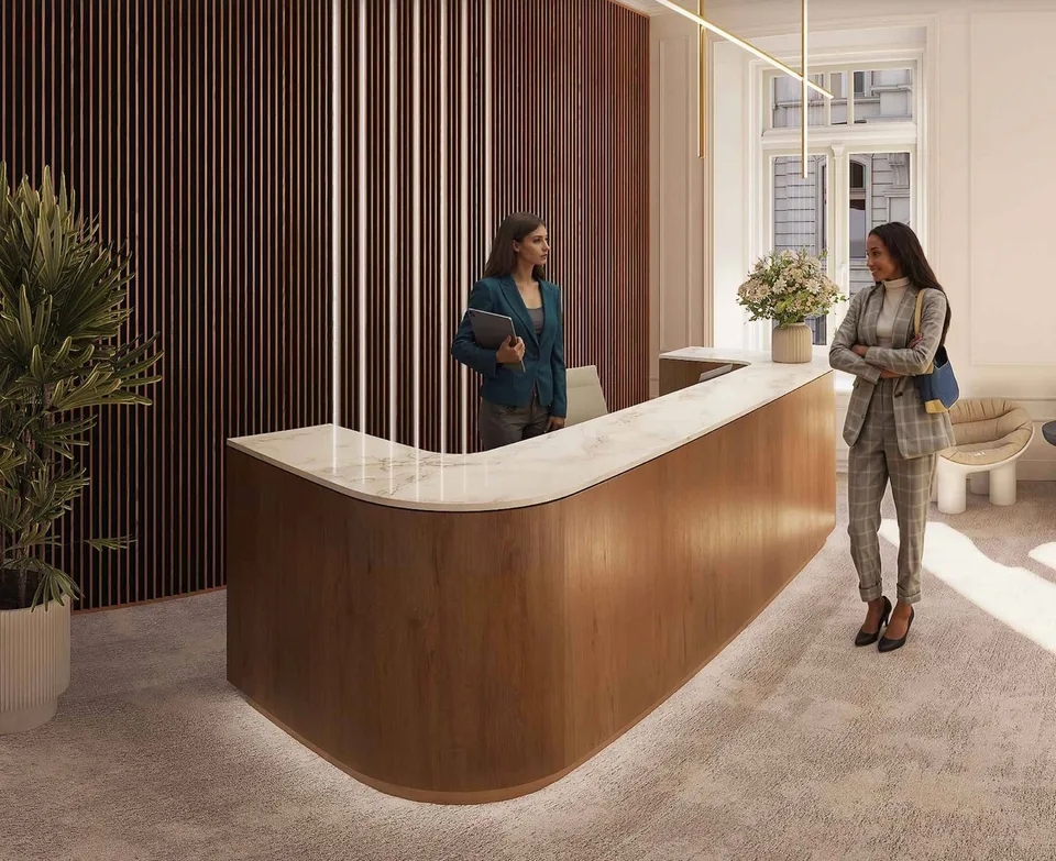 Verwaltungsgebäude mit etwa 1300m2 - Bankenviertel