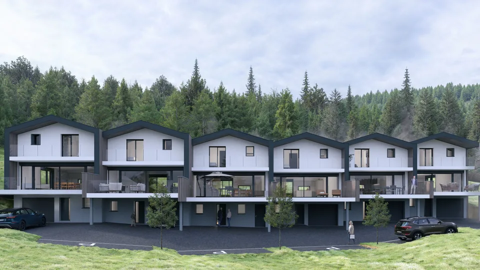 Prächtiges neuwertiges Reihenhaus in Sion / Vex / Photovoltaikpanele