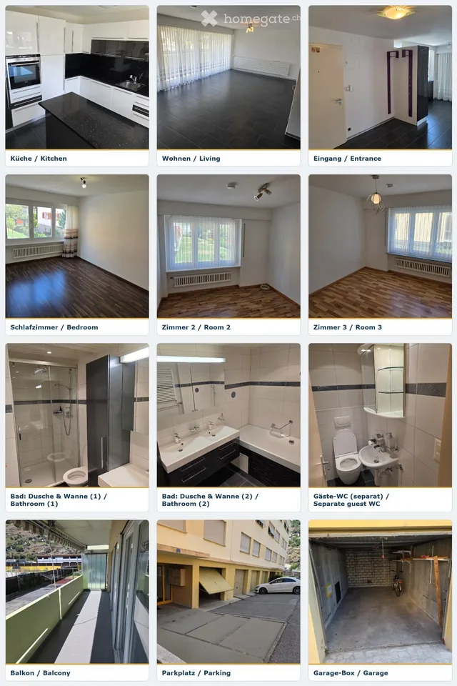 Appartement 4.5 pièces Visp | Garage et place de parking en option