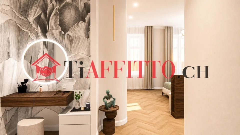 STREPITOSO 3.5 ARREDATO NEL CUORE DI LUGANO