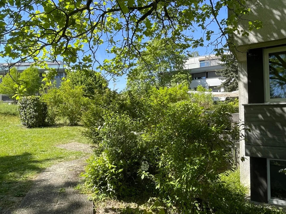 Parterre mit schönem Grundriss & einer grossen Terrasse