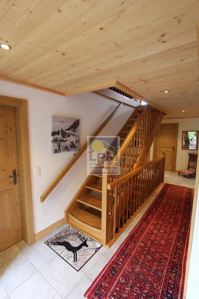 Chalet familial avec emplacement exceptionnel proche des télécabines