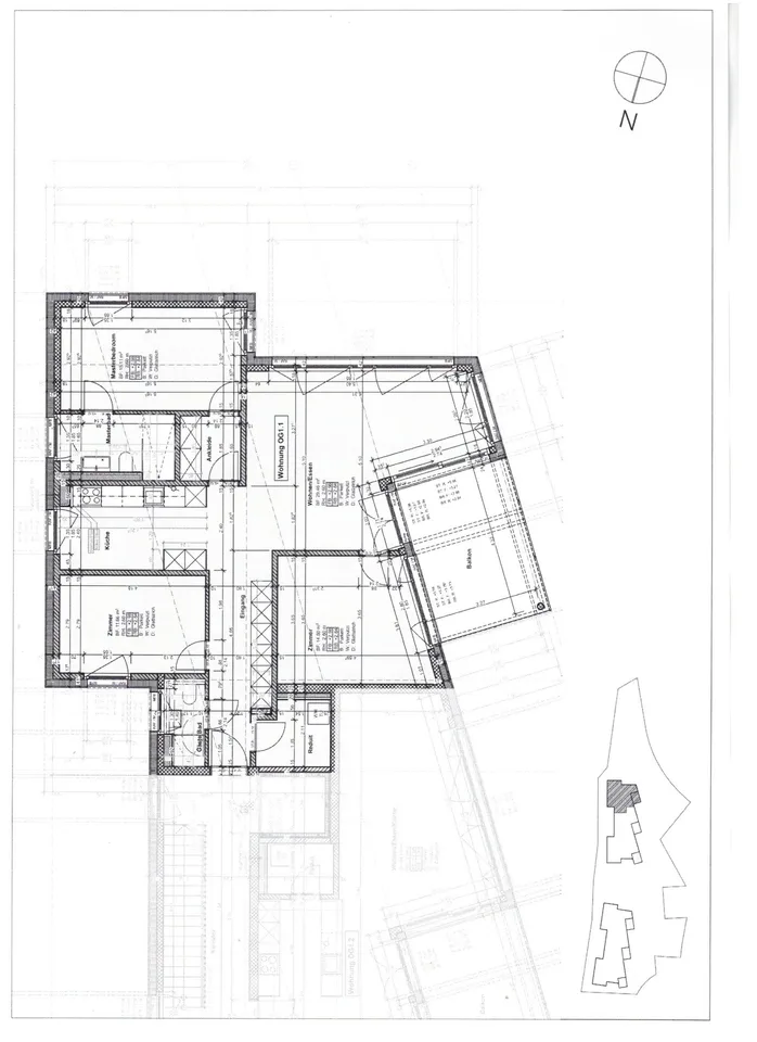Appartamento moderno 4.5 locali a Waldenburg con balcone e parcheggio